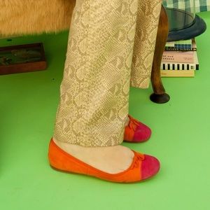 Prada colorblock flats